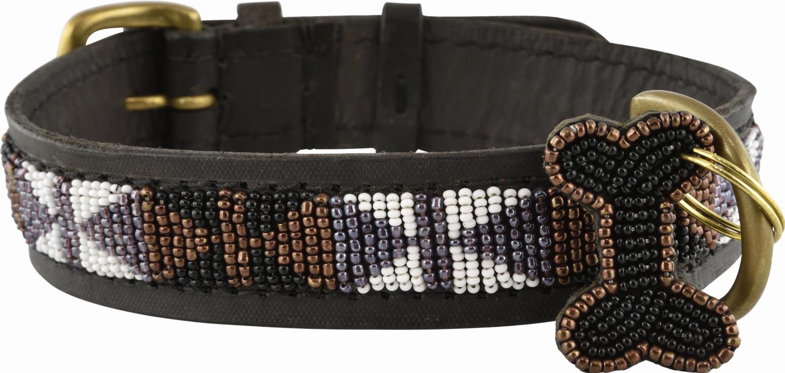 Kampuni Handgjort Hundhalsband Bajuni (Mini: 1,9 cm x 25-30 cm)