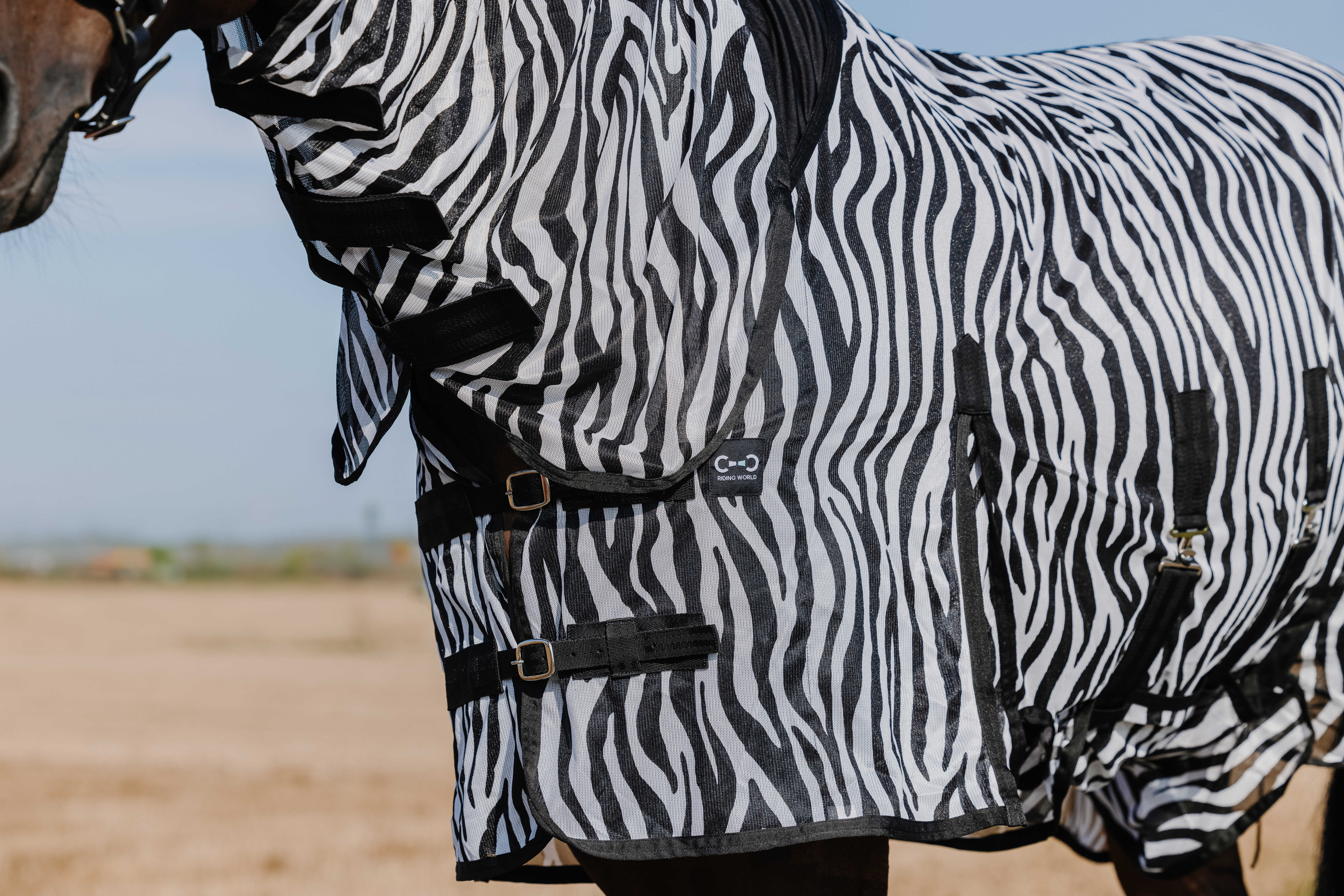 Riding World Combo Fliegendecke Zebra - 5