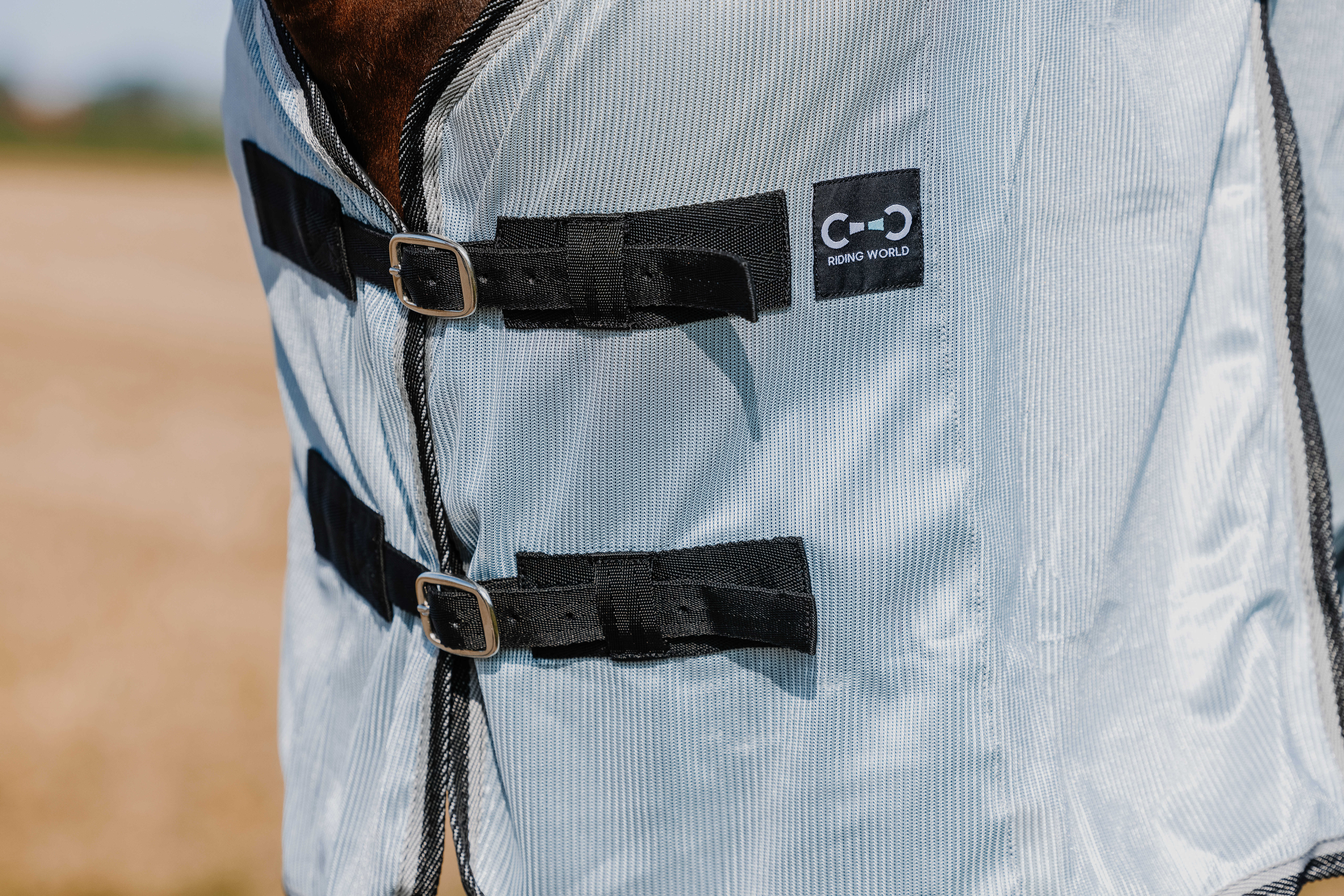 Riding World Fly Rug Grey - 3