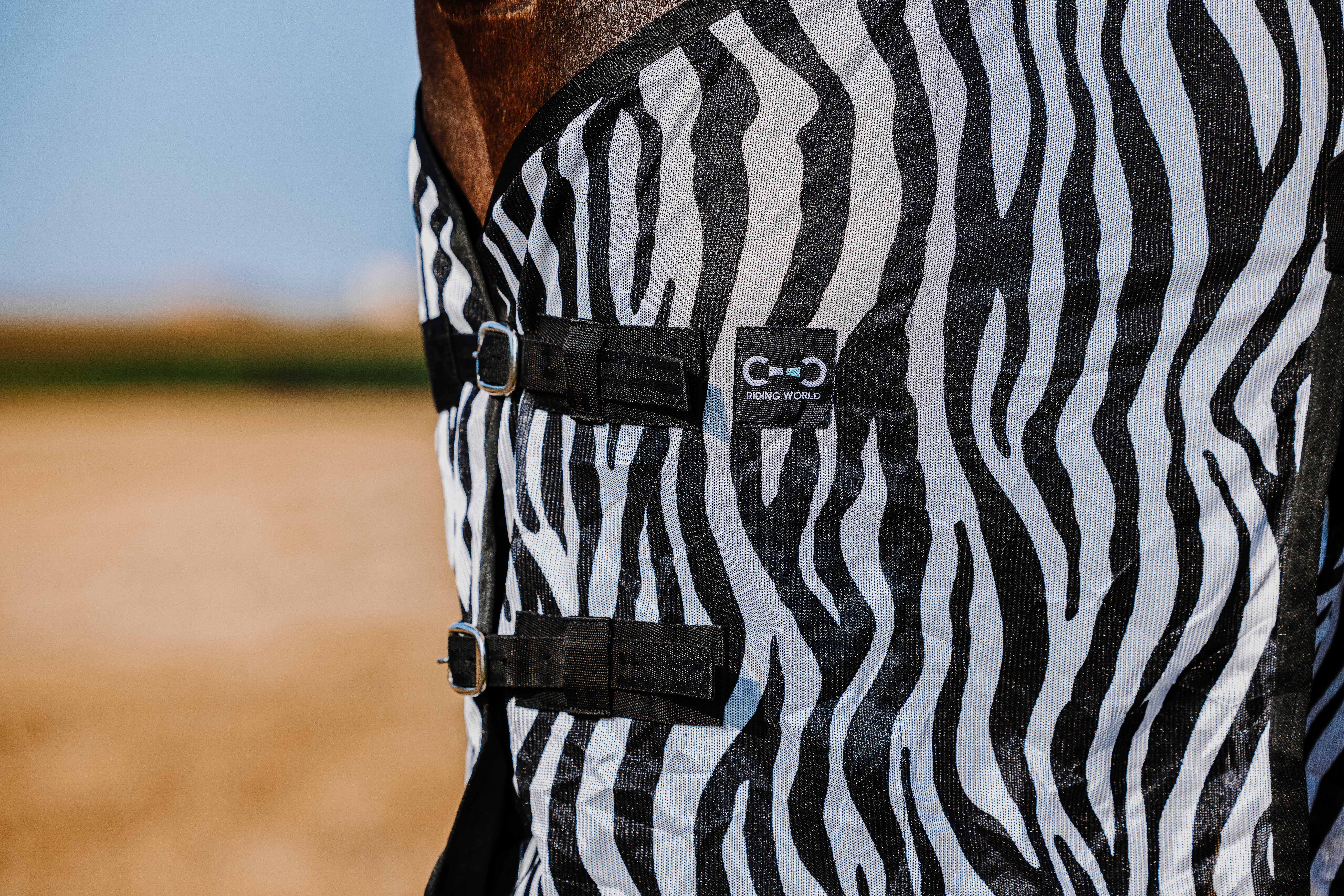 Riding World Fly Rug Zebra - 4