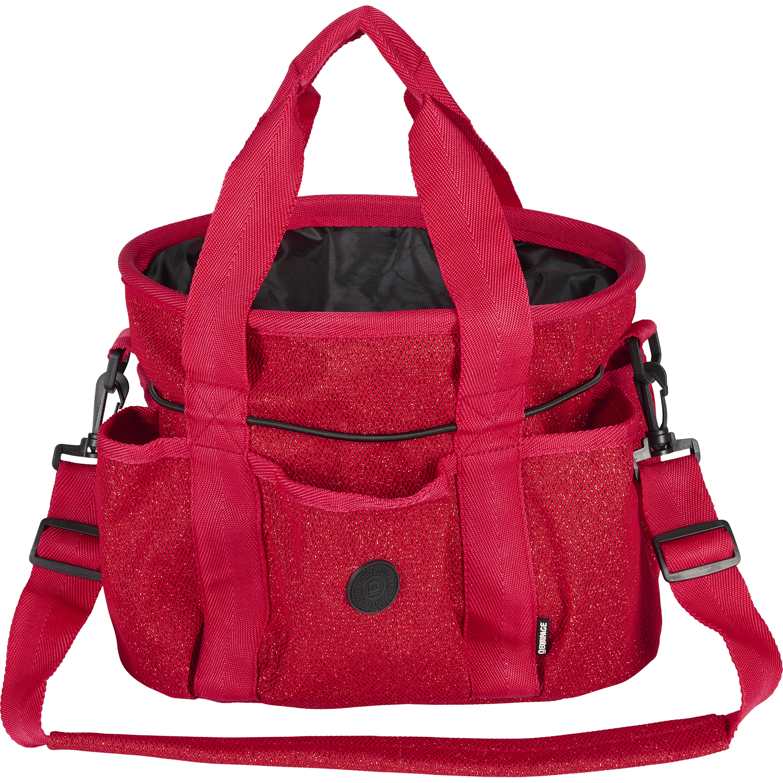 Equipage CHRISTMAS Glitter grooming bag Red