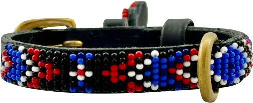 Kampuni Handgjort Hundhalsband Micro Kwa Moyo (XL)