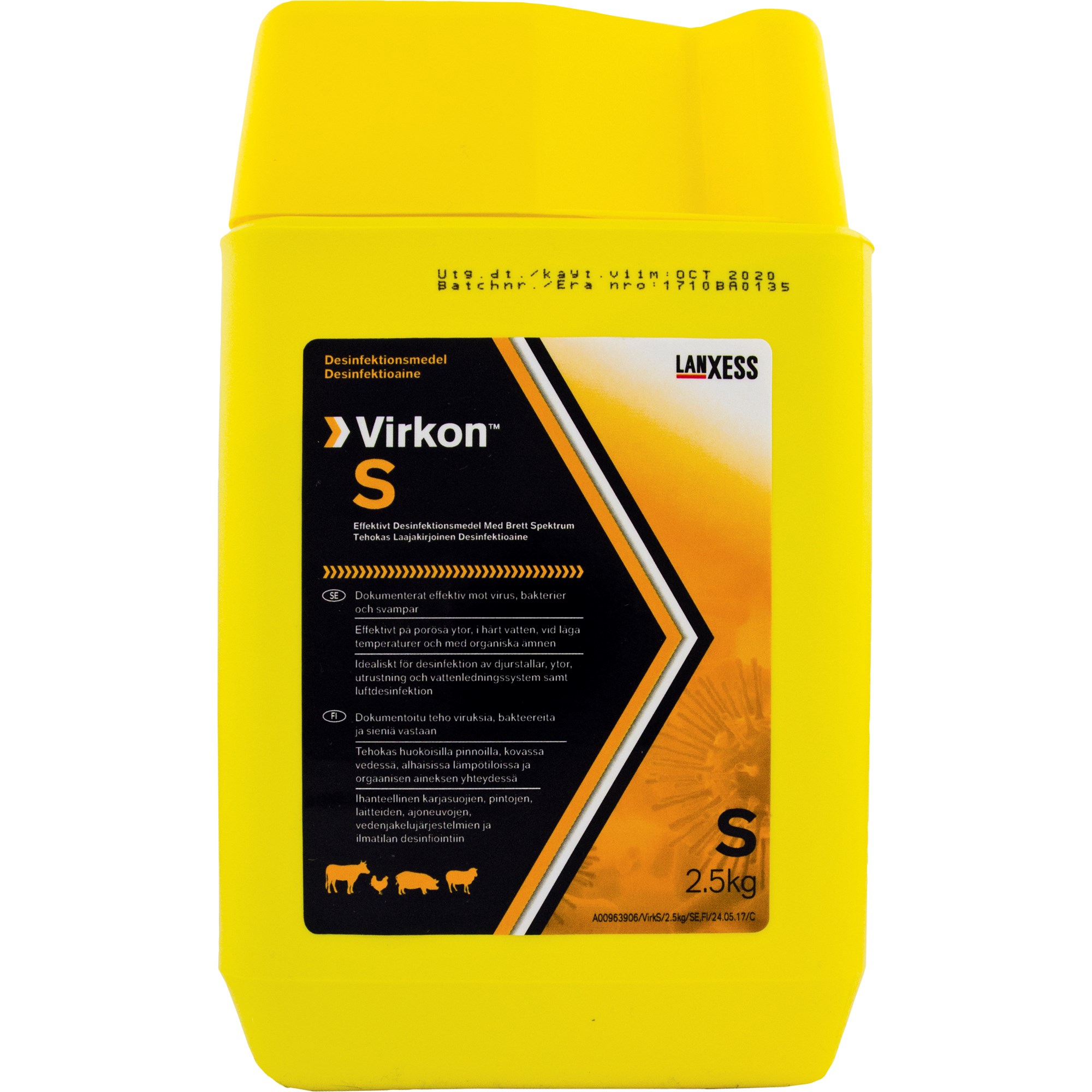 Virkon S - Desinfektionsmedel 2,5 kg