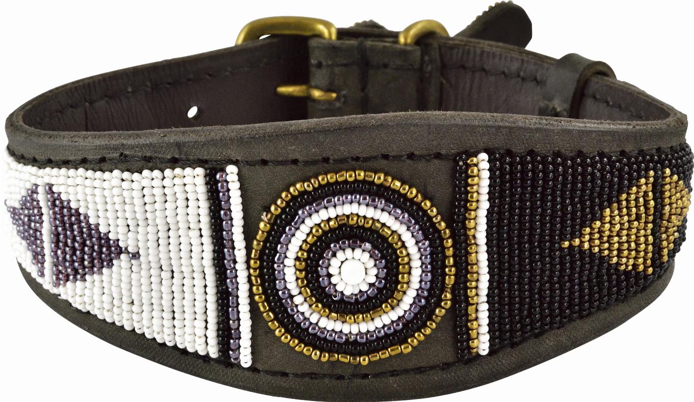 Kampuni Handgjort Hundhalsband Lurcher Swahili (Mini)