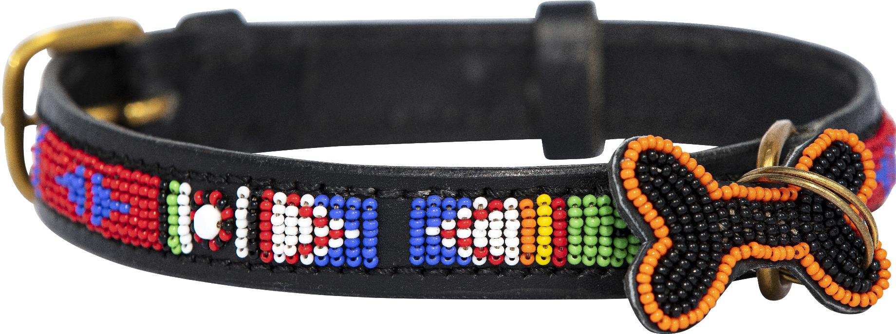 Kampuni Handgjort Hundhalsband Skinny Maragoli (M)