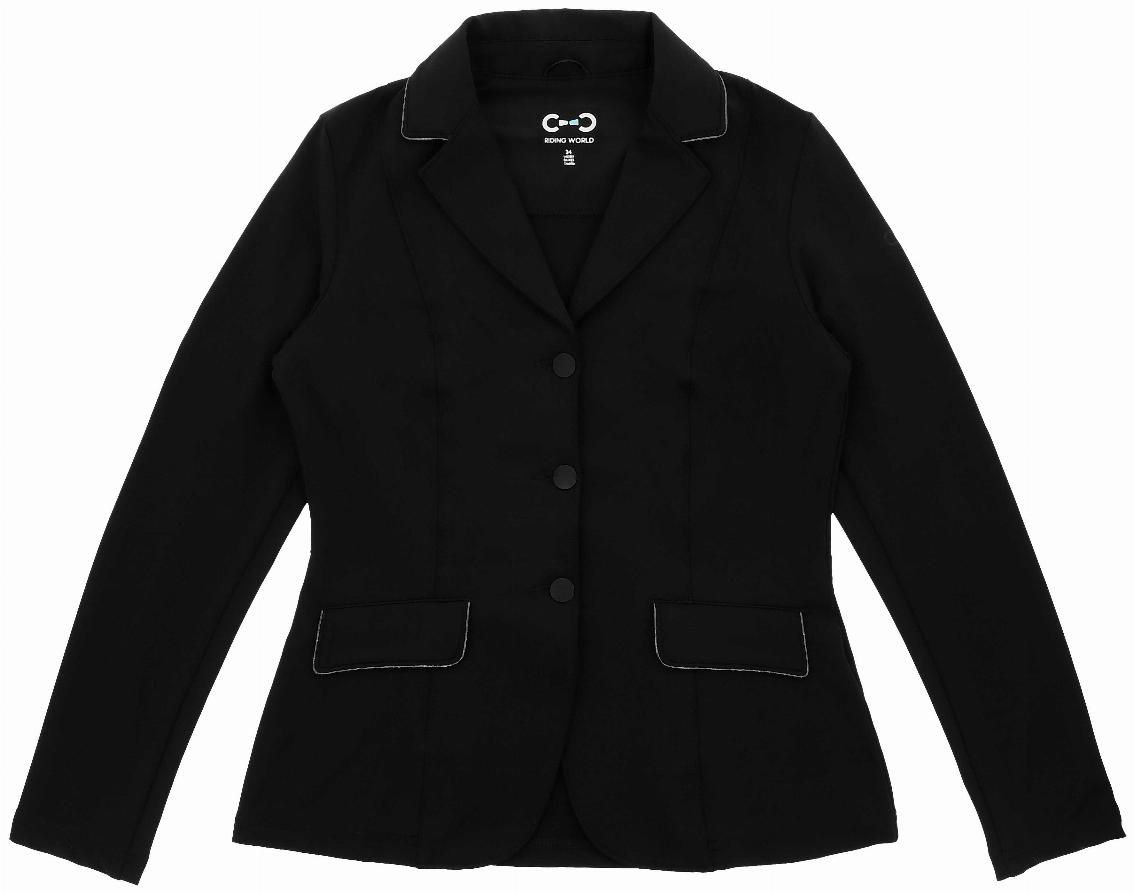 Riding World Floride Tävlingskavaj Svart (34)