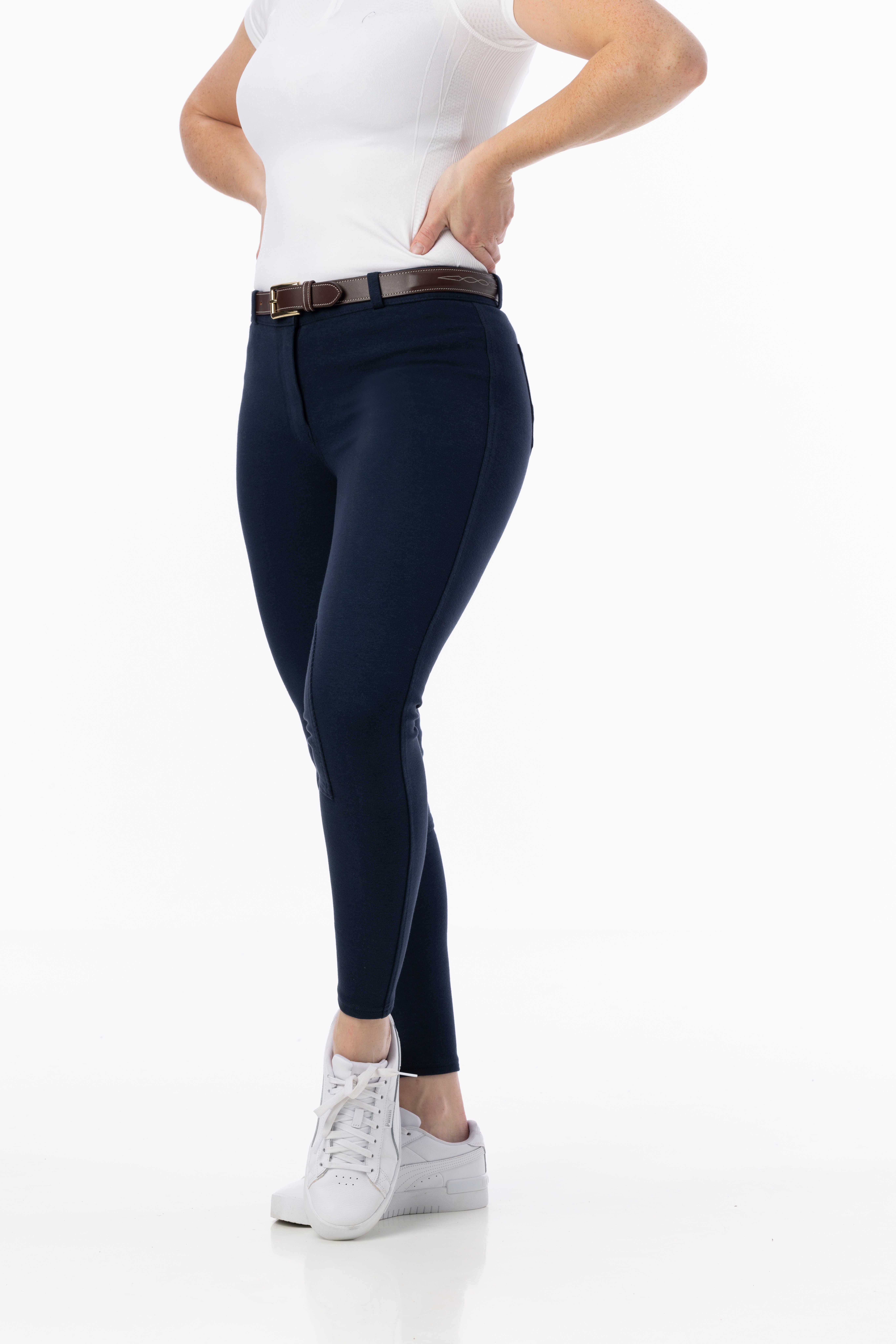 Riding World Memphis Breeches, Women Navy blue - 5