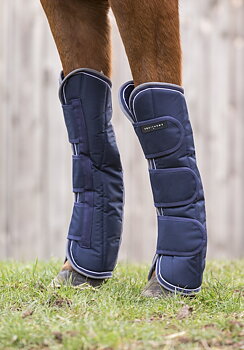 EQUITHEME Tyrex 600 D Kuljetussuojat Navy/Harmaa/Valkoinen