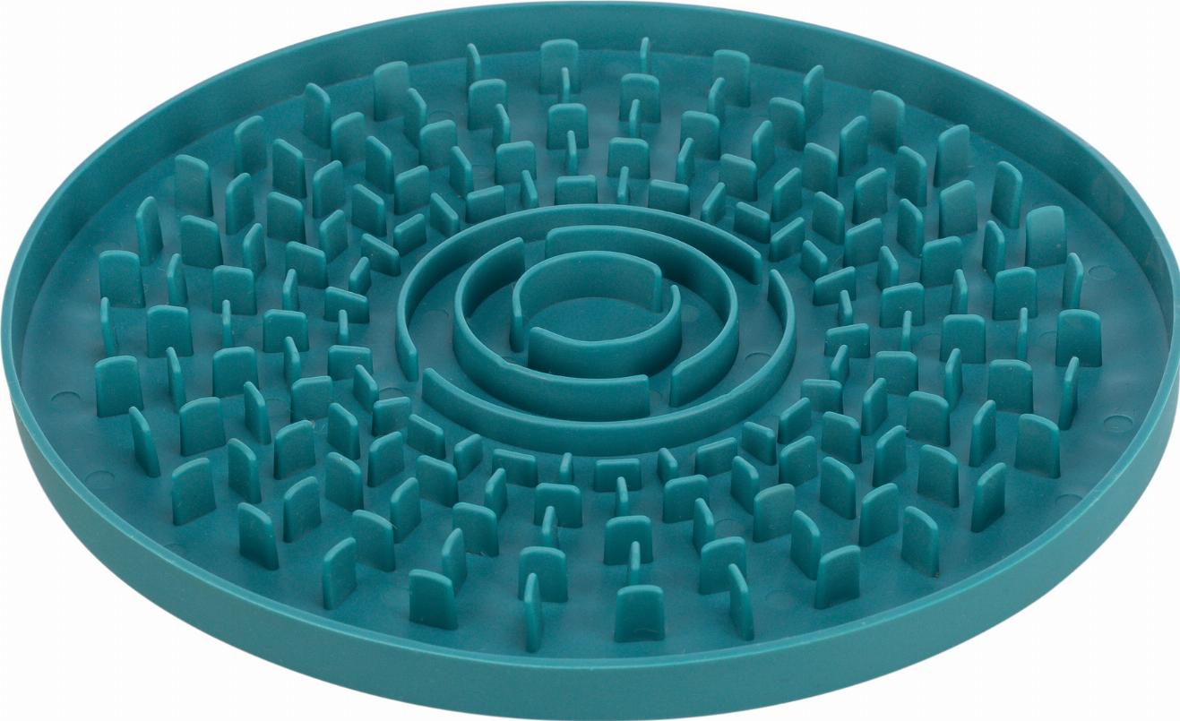 Jolly Paw Licking Mat - Petrol ø 21 cm