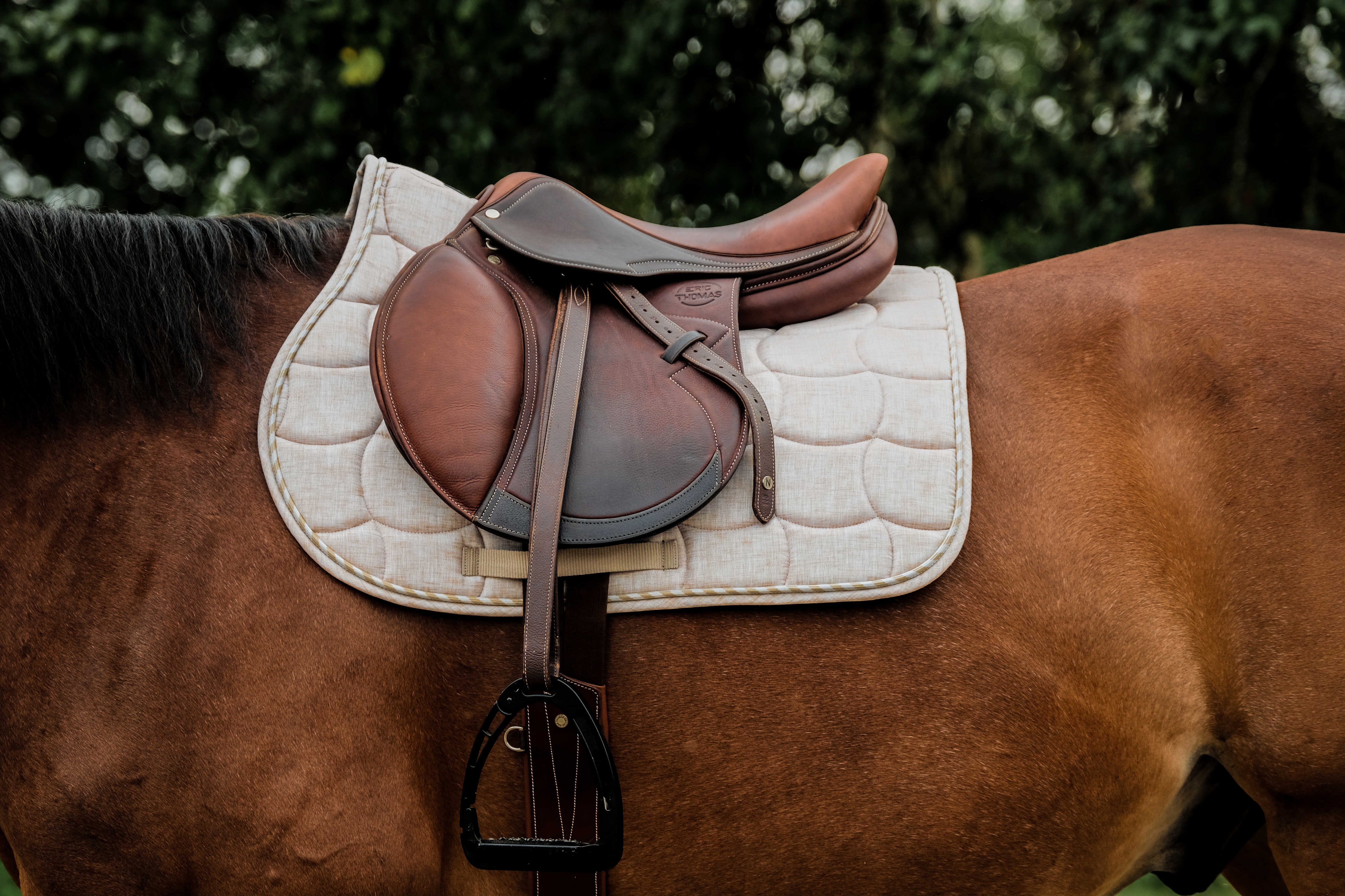 Riding World Sunshine Saddle Pad Beige - 2