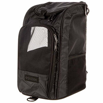Sherpa Deluxe Carrier Bag and Backpack - Black