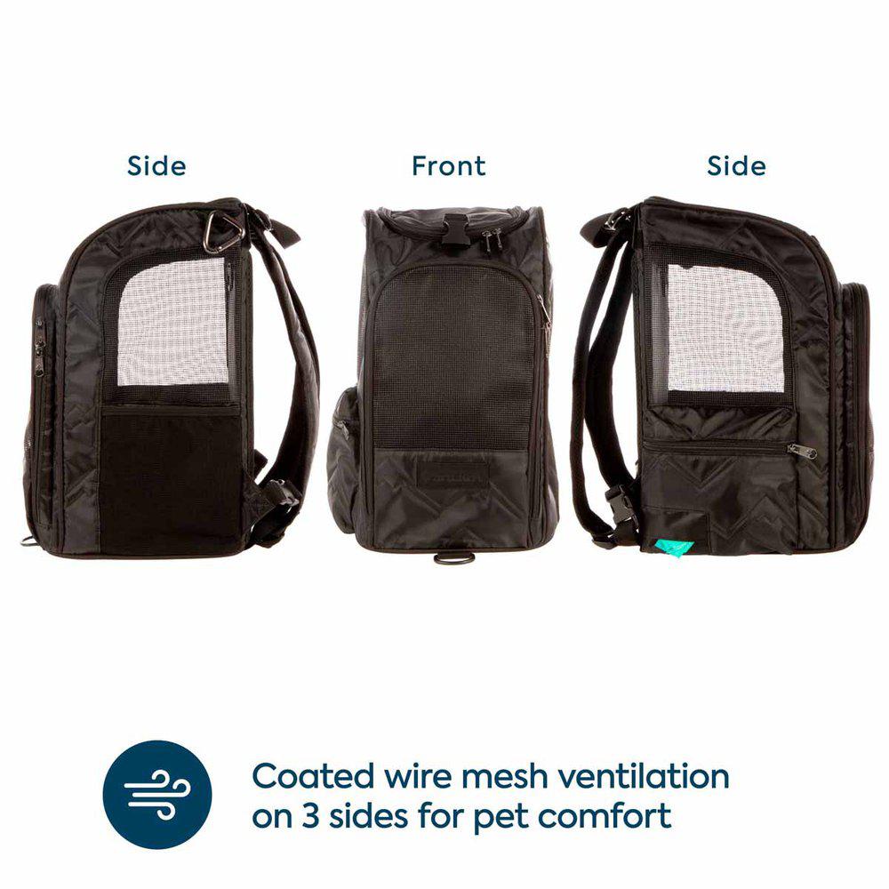 Sherpa Deluxe Carrier Bag and Backpack - Black - 4