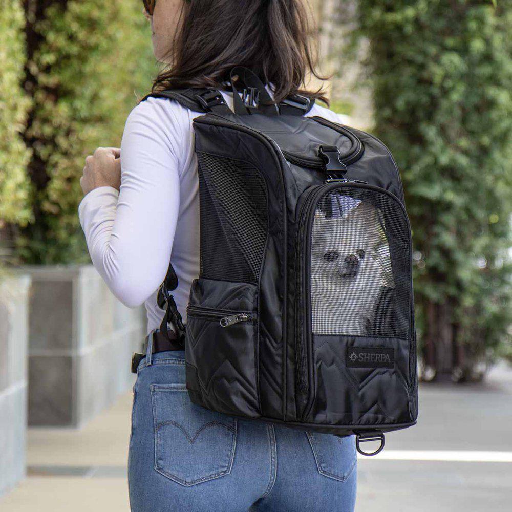 Sherpa Deluxe Carrier Bag and Backpack - Black - 13