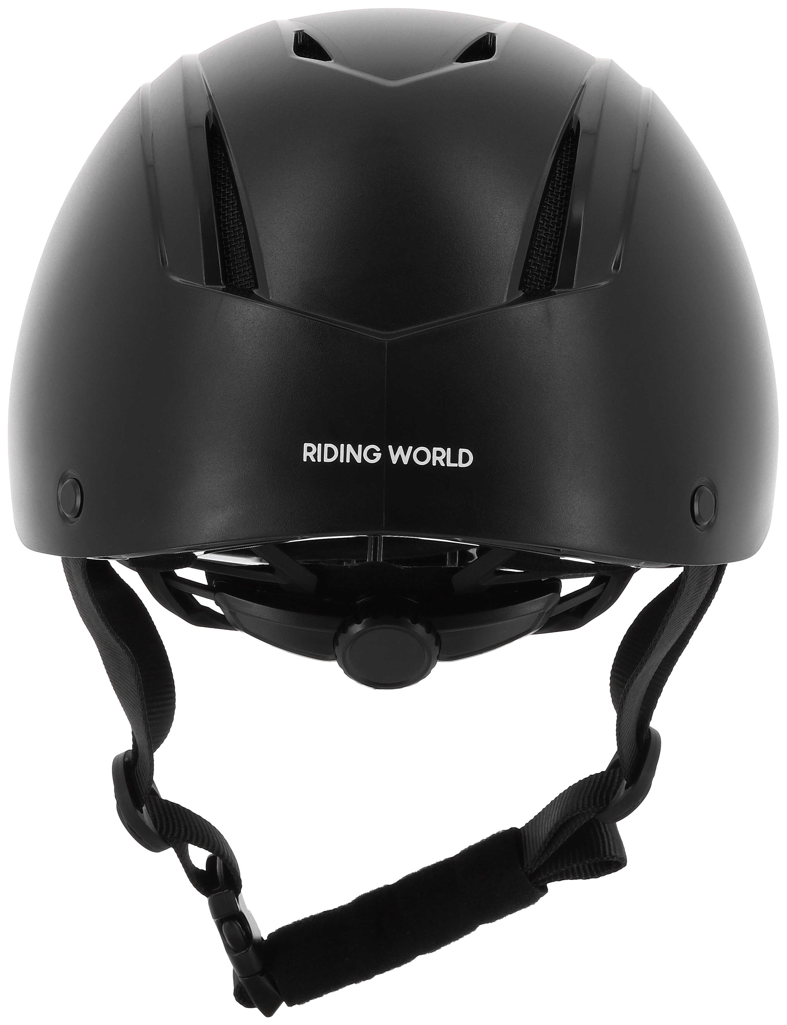 Riding World Topy Ratsastuskypärä Matte Black - 9