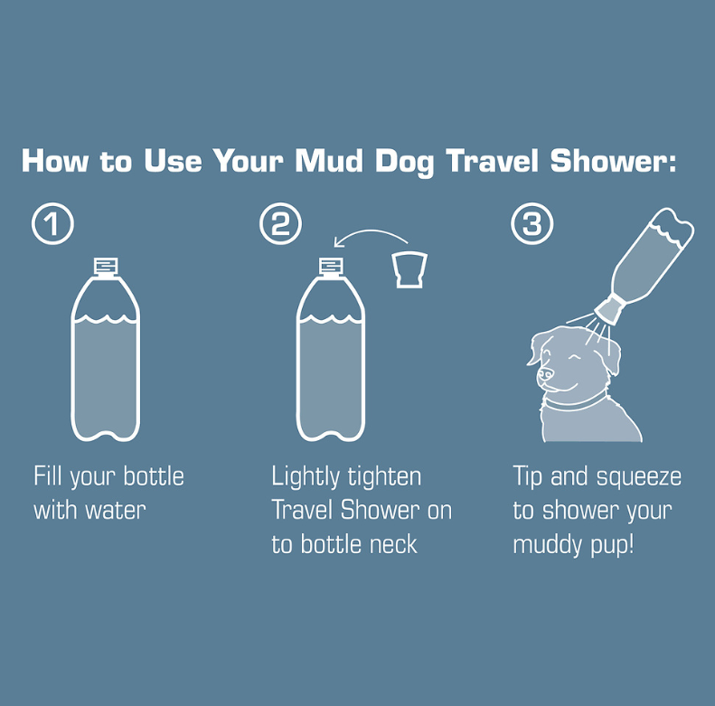 Kurgo  Retkisuihku - Mud Dog - 5