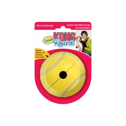 Kong Rewards Tennis Aktivitetsboll Large - Hund