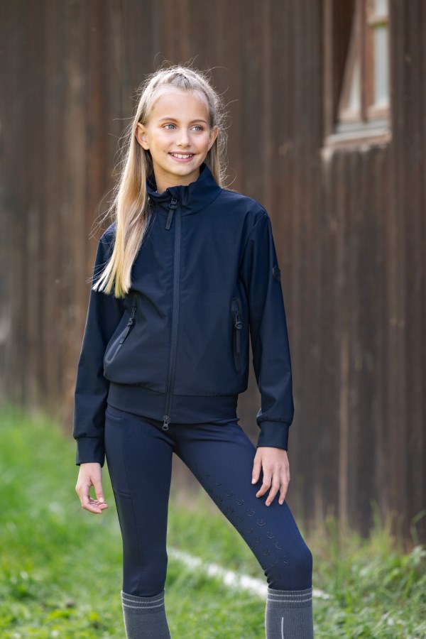 Covalliero Blouson Jacket Children – Black - Handwarmer pockets