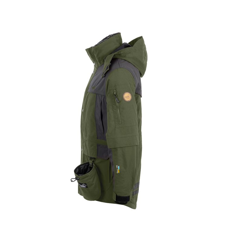 Arrak Outdoor Original Miesten/Unisex Takki - Olive/Antrachite, XL - 2