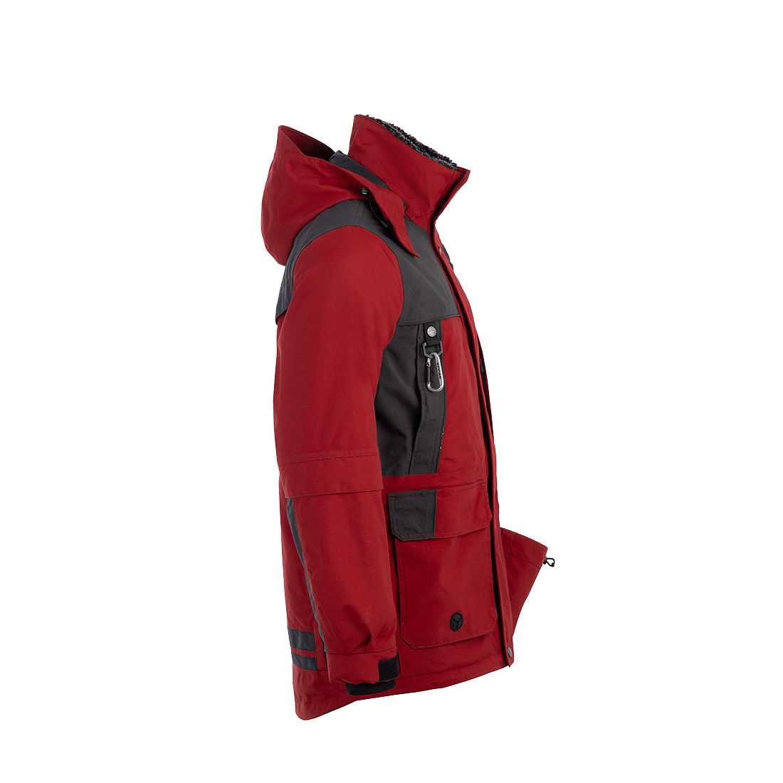 Arrak Outdoor Original Miesten/Unisex Takki - Punainen/Anthracite, S - 6