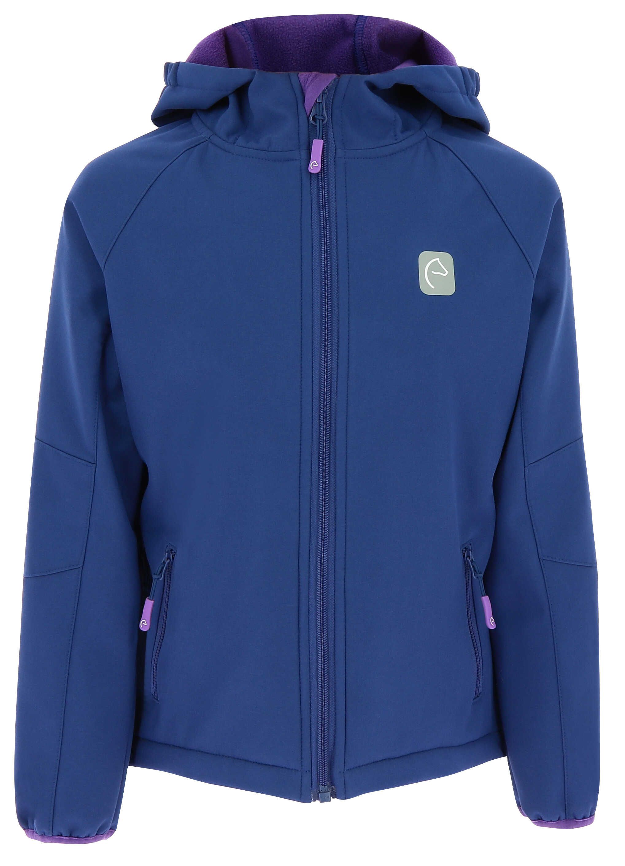 Equi-Kids Amandine Softshelljacka Navy - 6