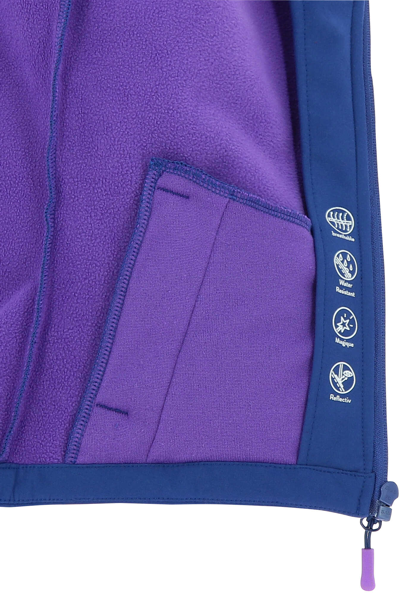 Equi-Kids Amandine Softshelljacka Navy - 8