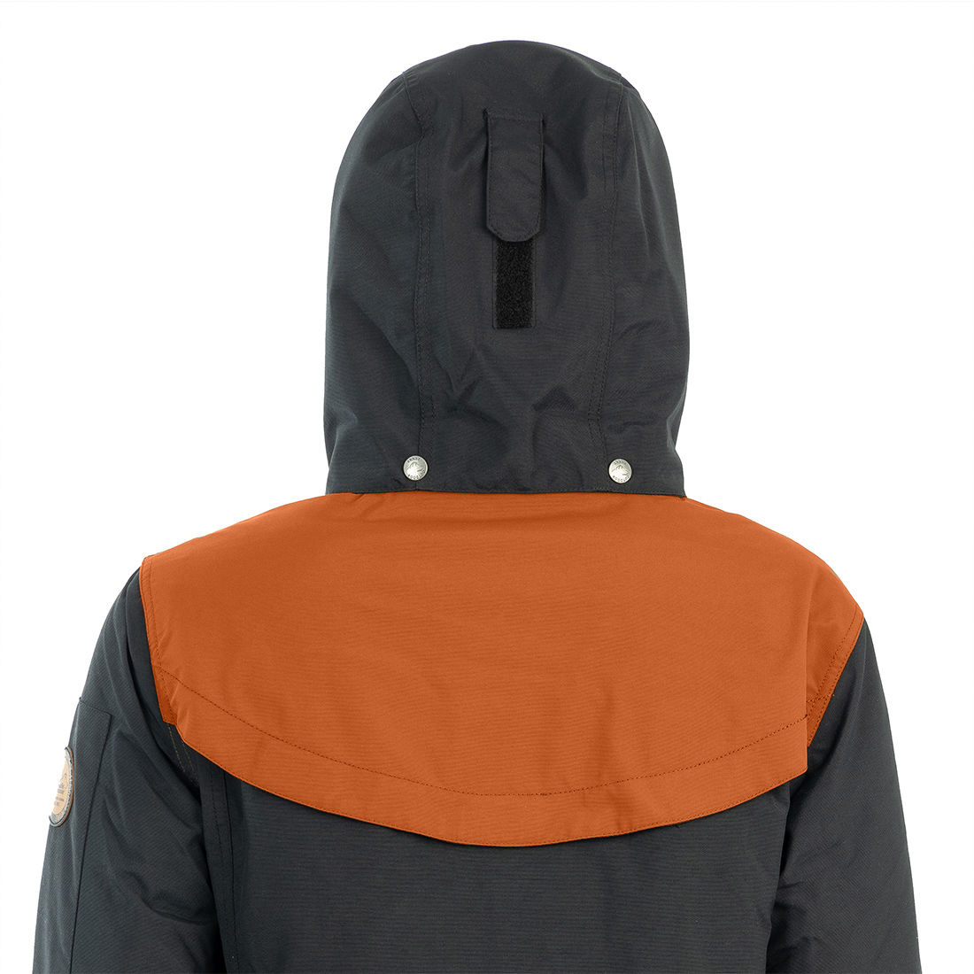 Arrak Outdoor Original Miesten/Unisex Takki - Anthracite/Oranssi, XL