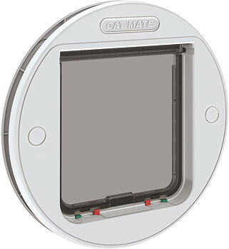 Petmate Large Cat Flap for Glass Door/Window - White