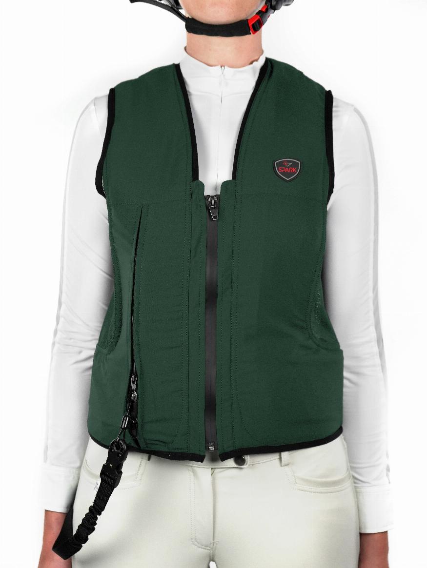 Spark Manege Uppblåsbar Säkerhetsväst Mörkgrön (S)