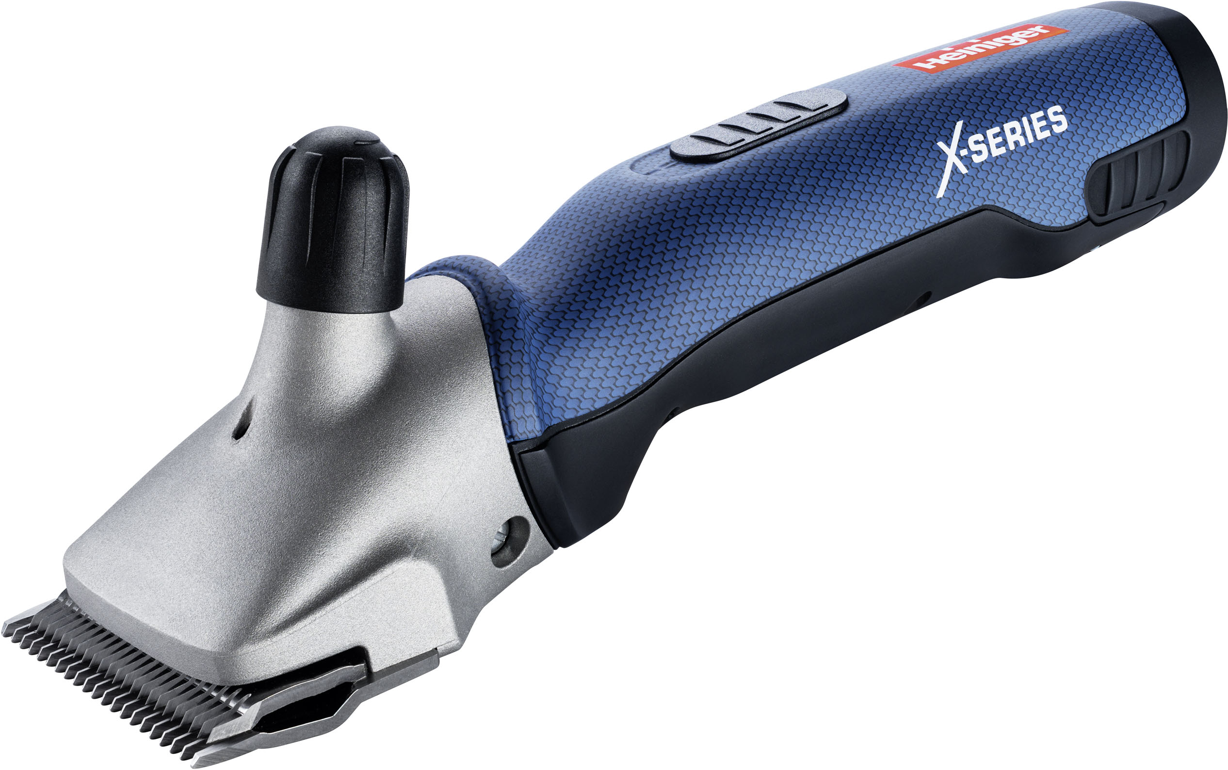 HEINIGER Xplorer Cordless Clippers Blue/Black/Grey
