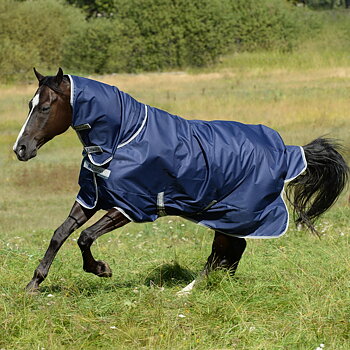 Bucas Freedom Turnout Light Full Neck - Navy Blue / Silver