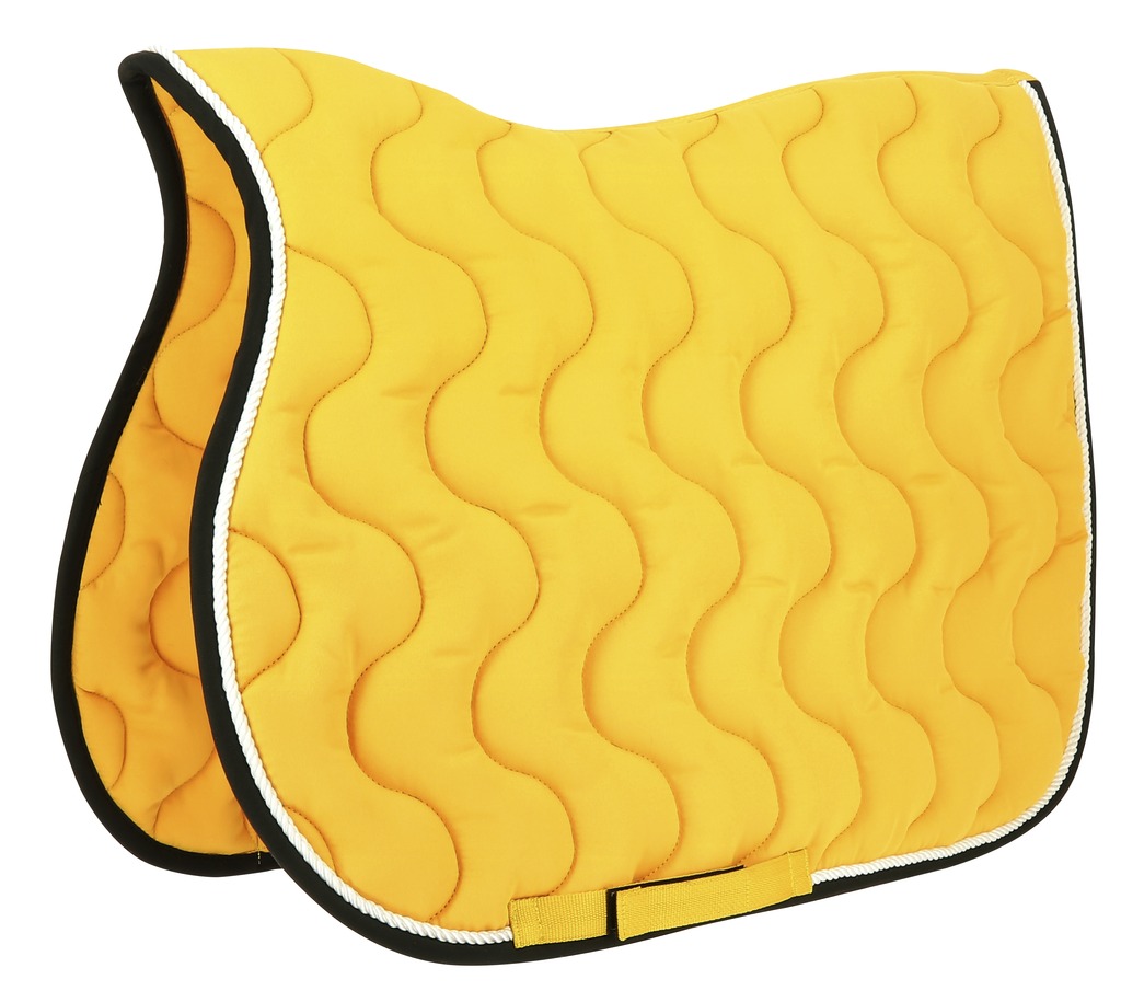 EQUITHEME Polyfun Schabrak Gul/Svart (Shetland)