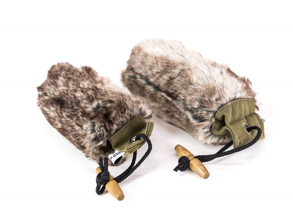 Bruks Dummy med fuskpäls  - 250/500 g (250g)