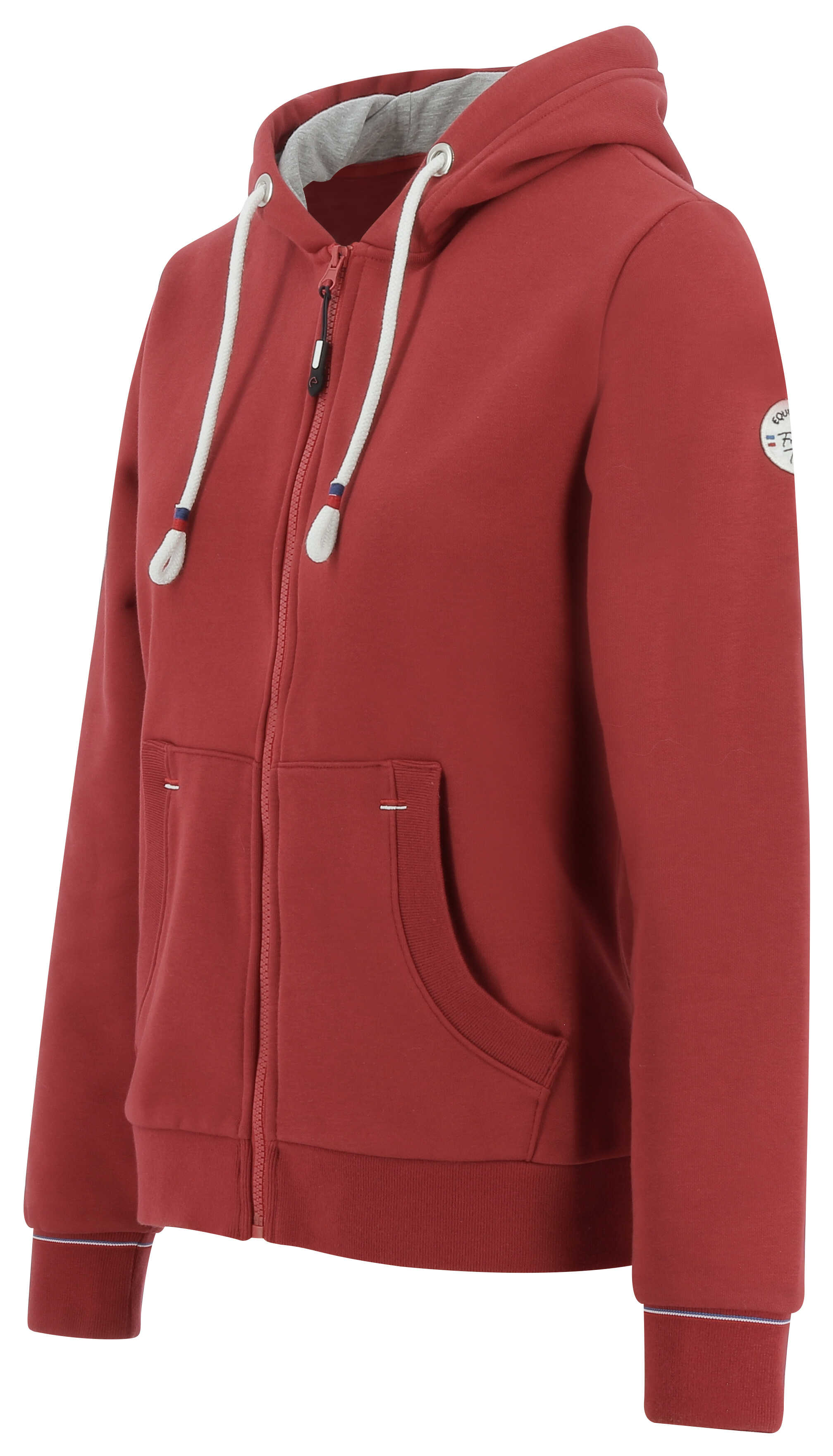 Equitheme Shortney Zip Hoodie Cherry - 2