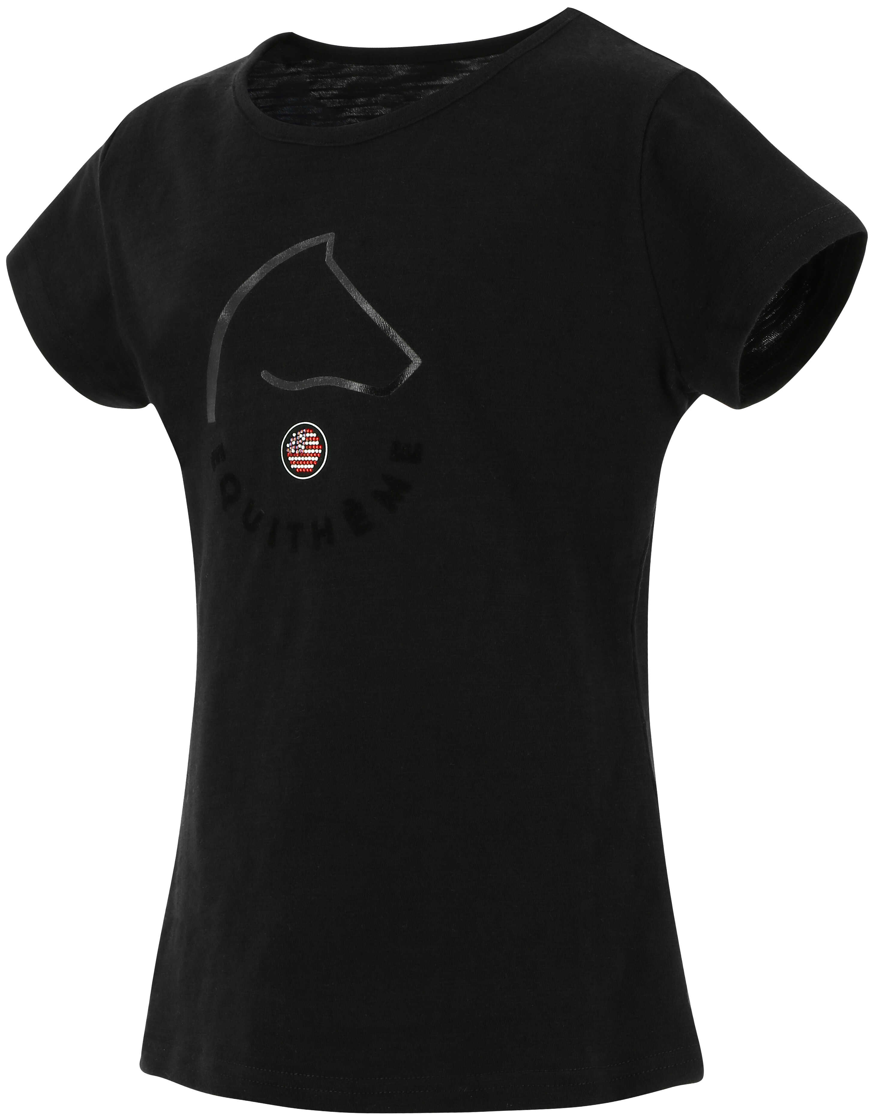 Equitheme Kids Claire T-Shirt Black - 2