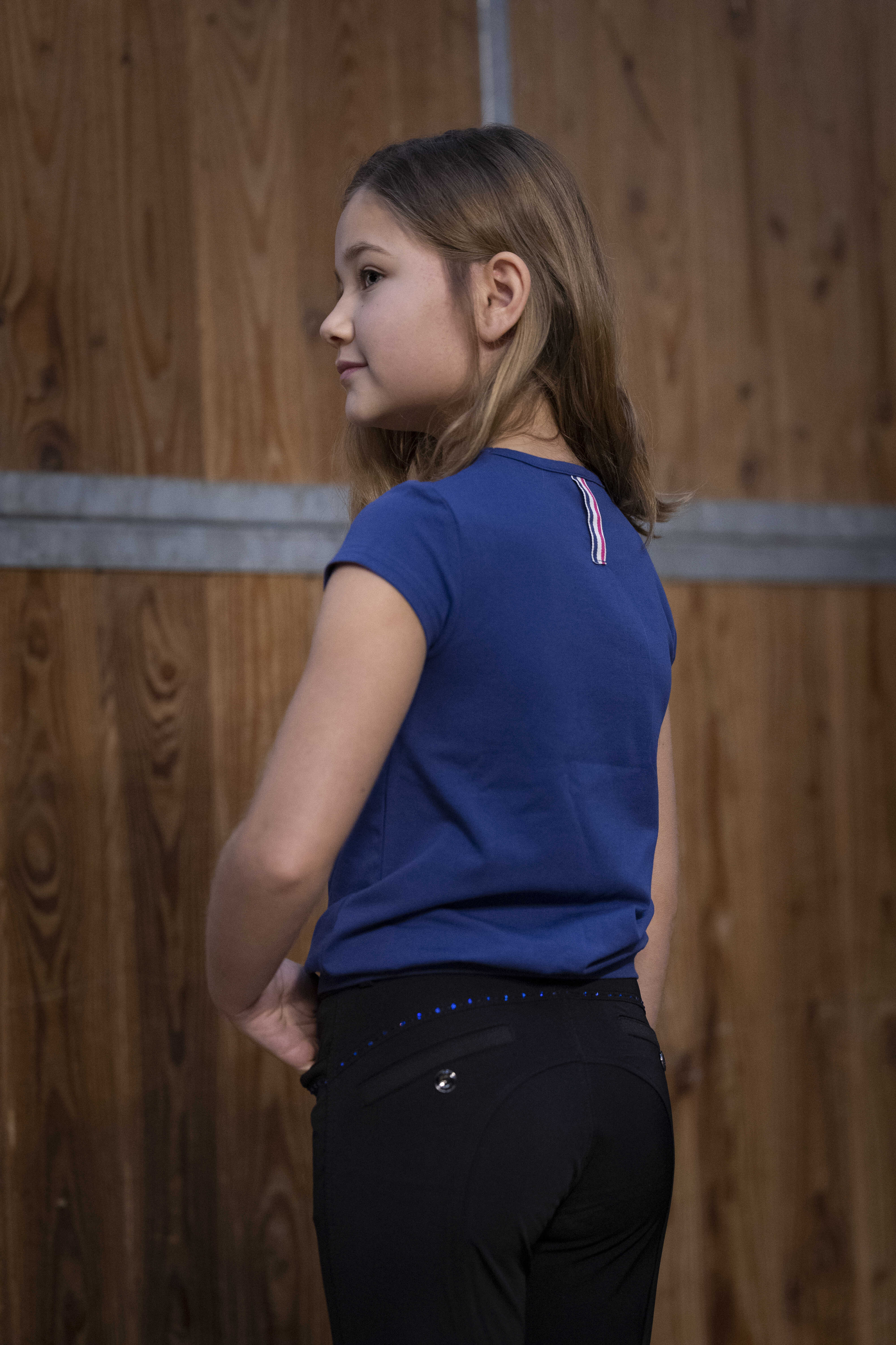 Equitheme Kids Janice T-Shirt Navy blue - 3