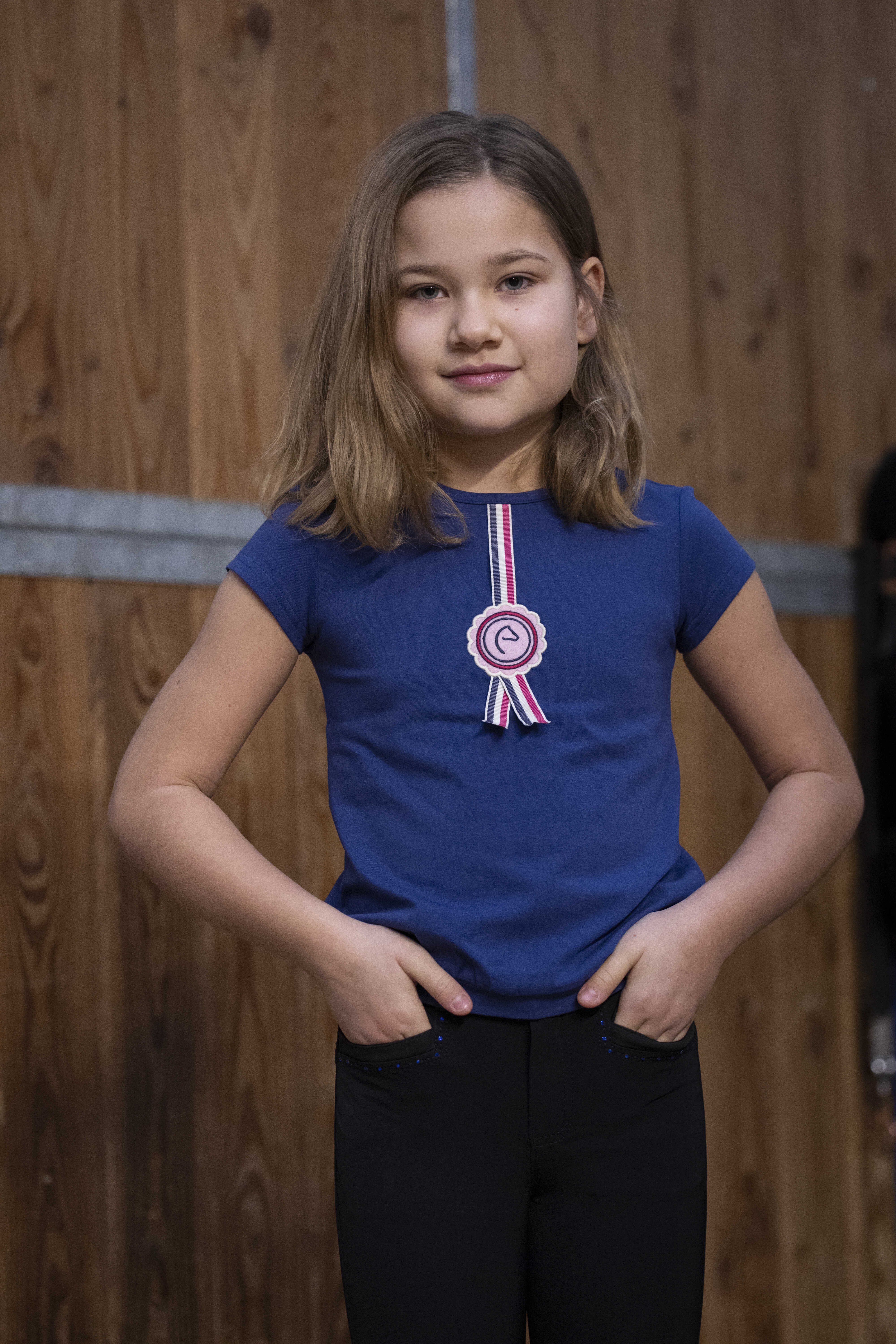 Equitheme Kids Janice T-Shirt Navy blue - 2