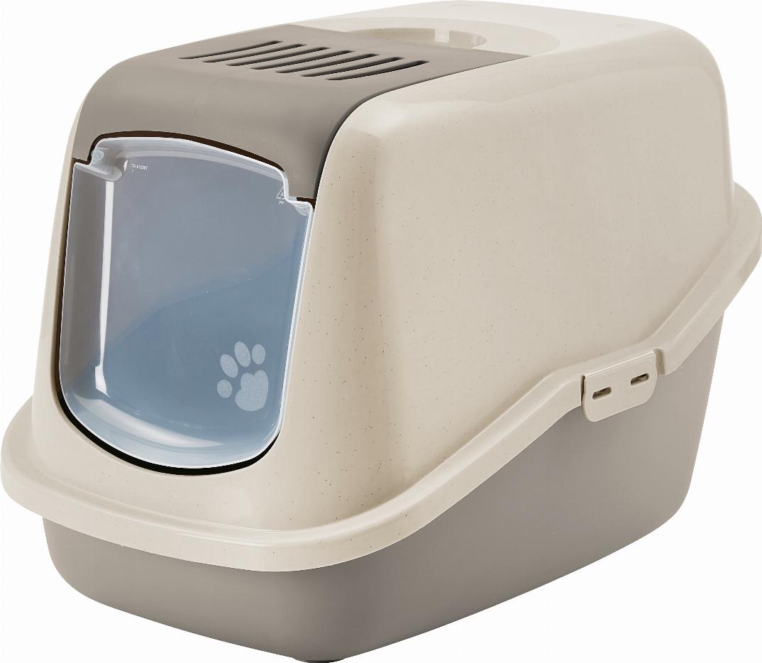 Savic Happy Planet Nestor Cat Litter Box - Grey L:56 x B:39 x H:38,5 cm