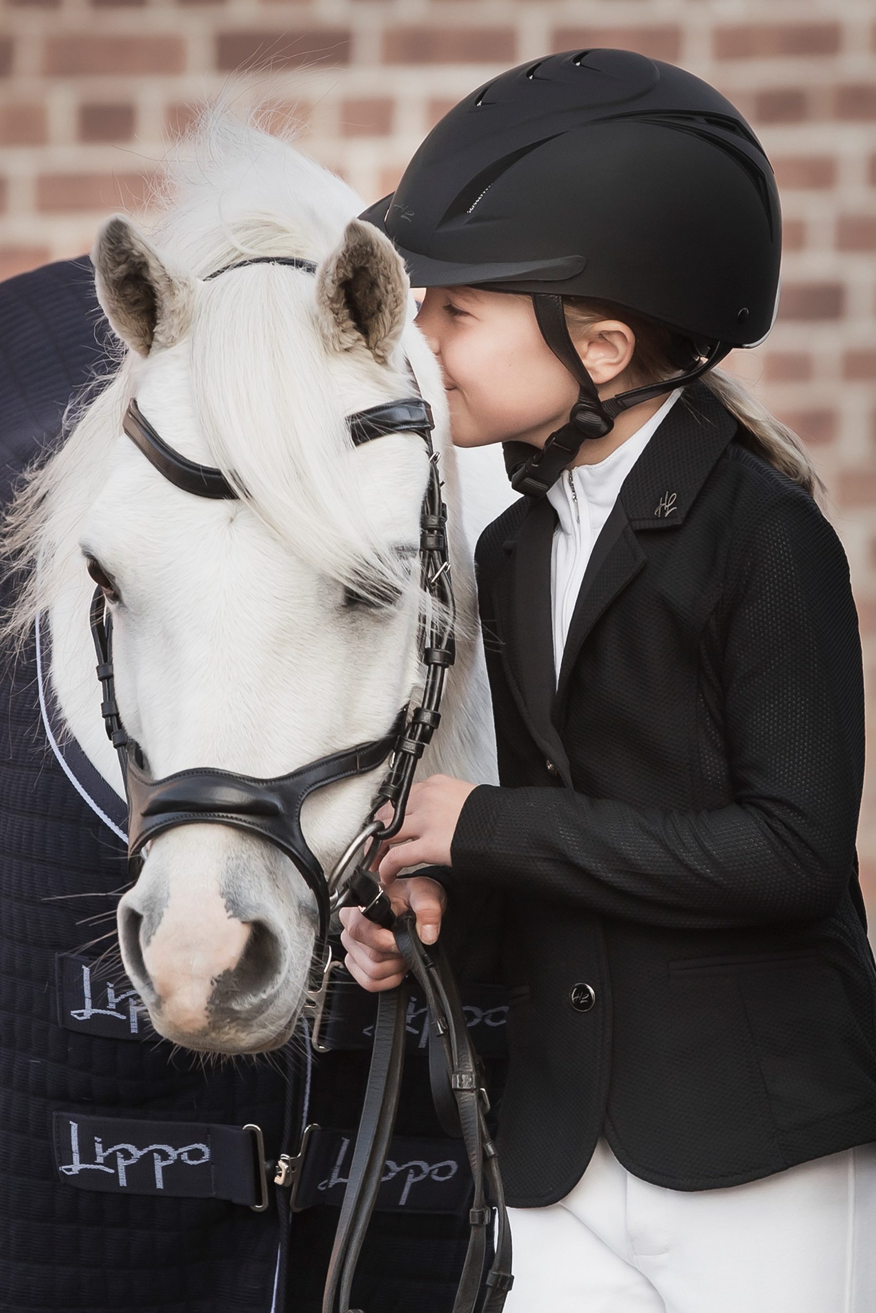 Horselife Jacket Abrienne Junior - Navy, 140cl - 2