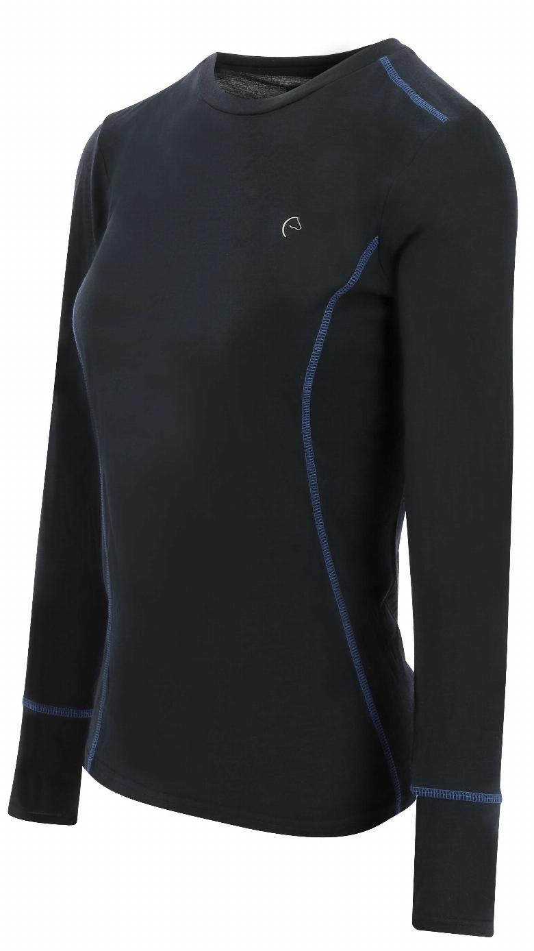 Pro Series Rassembler Langarmshirt Schwarz (XS)