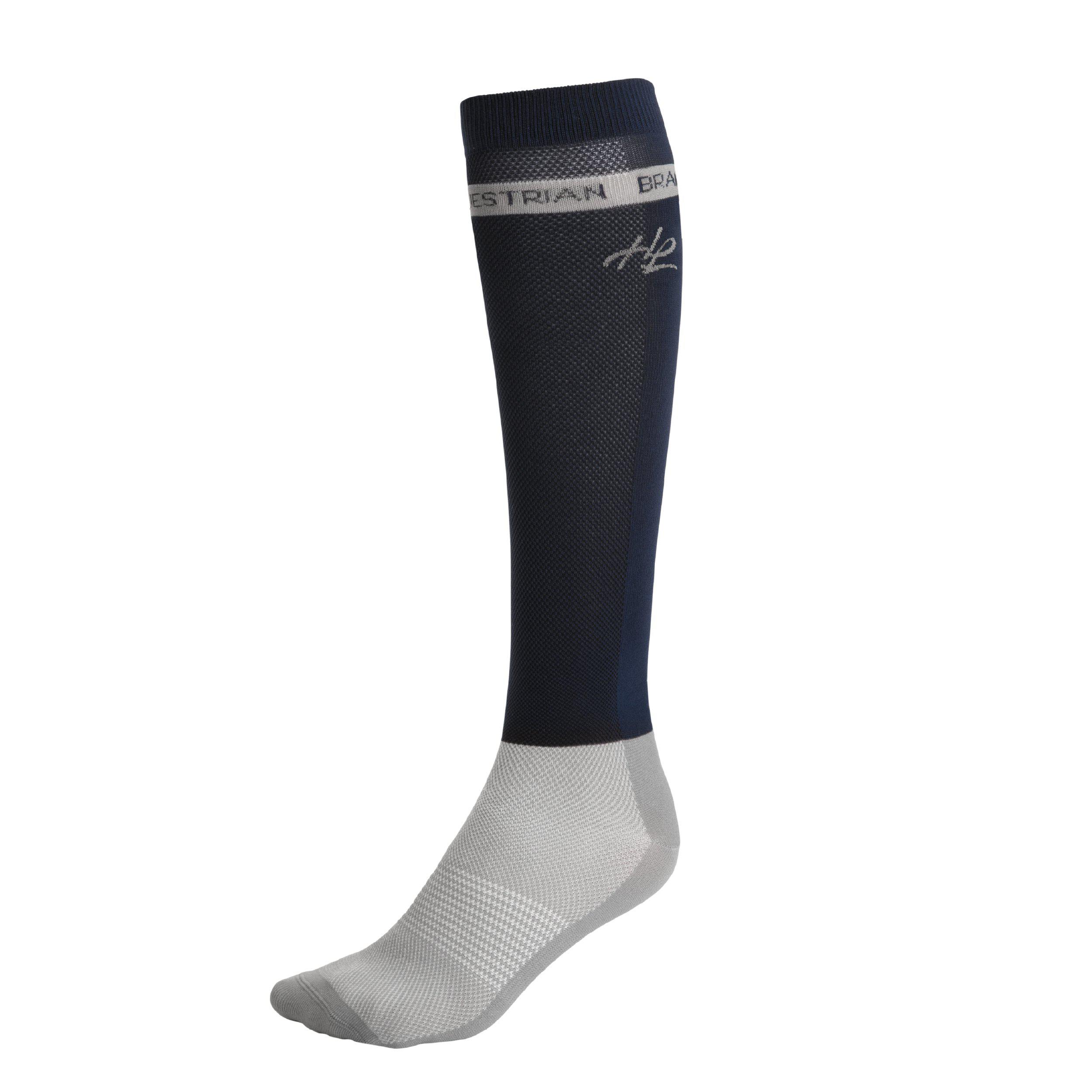 Ratsastussukat Kesä - Kilpailu  1/Pack - Navy, 33-36