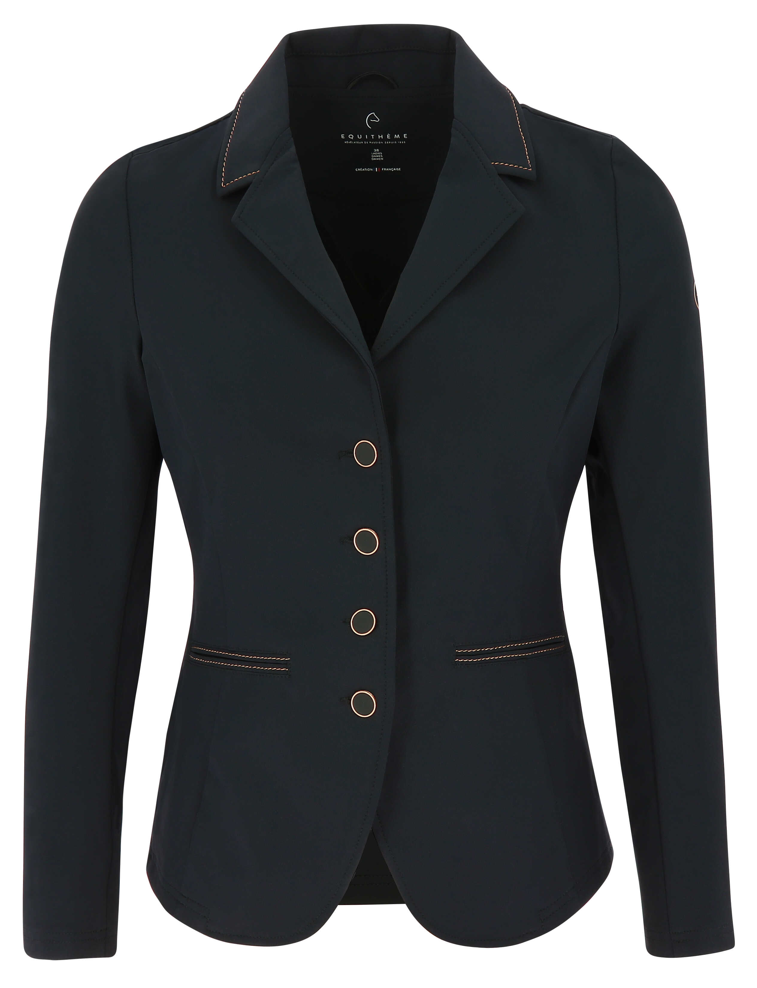 Equitheme Bale Competition Jacket Black - 2