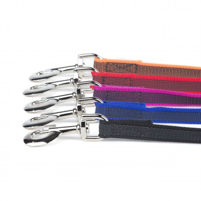 JULIUS-K9 Color & Grey Super-Grip Leine mit Griff Hundeleine - 14 mm / 10 m - super