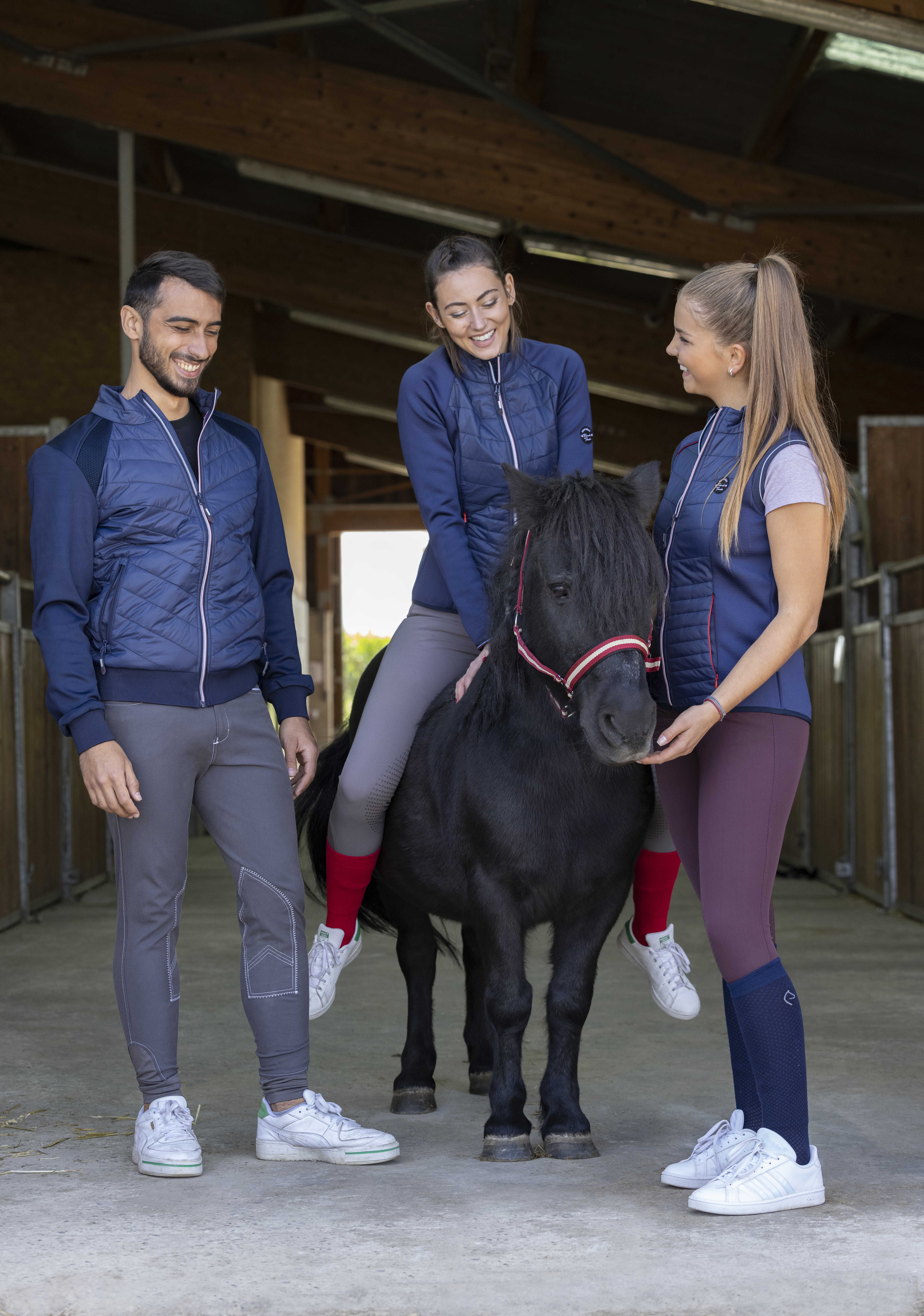 Equitheme Olivia Hybridjacka Navy - 4