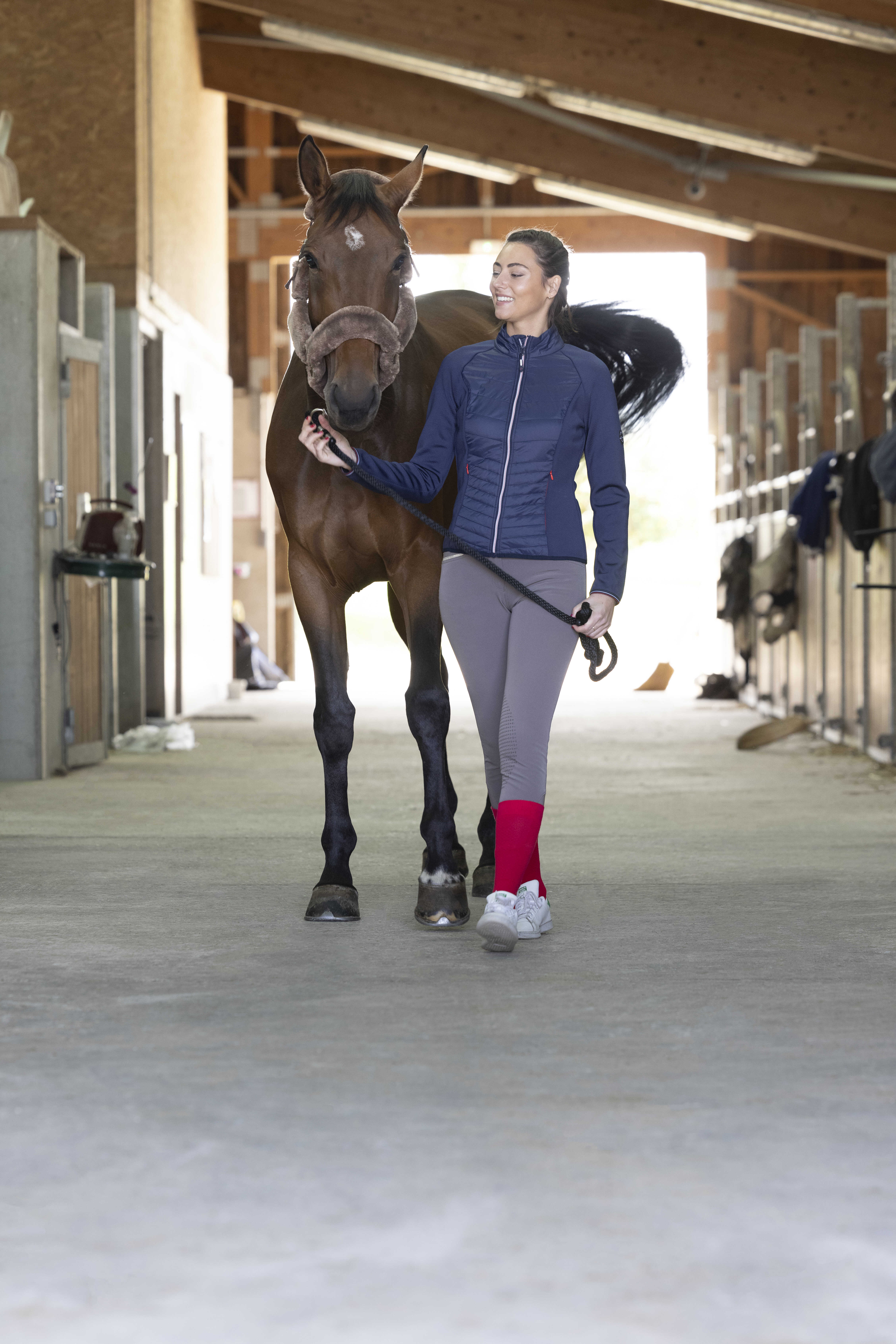 Equitheme Olivia Hybridjacka Navy - 2