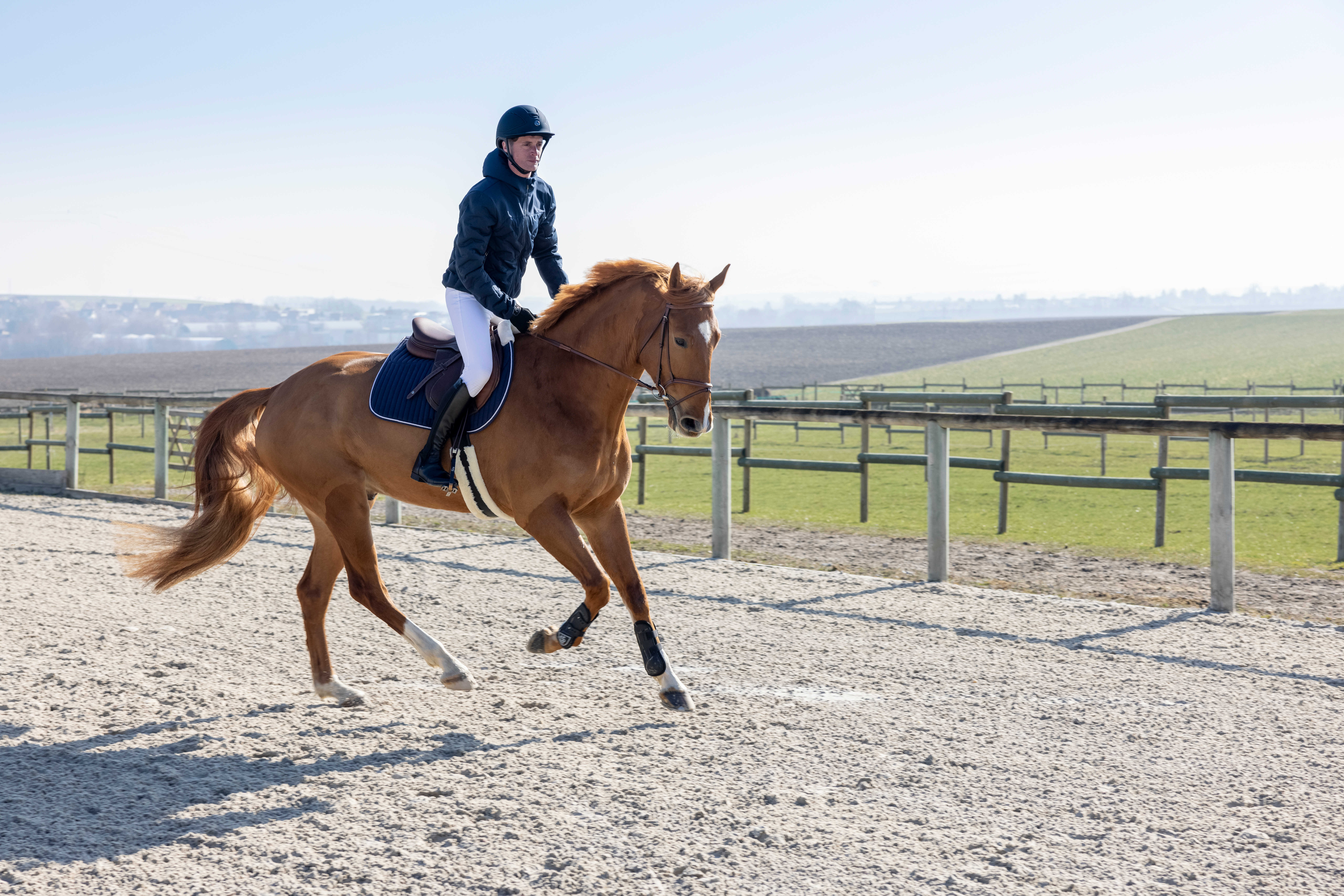 Pro Series Lined Riding Jacket Navy blue - 2