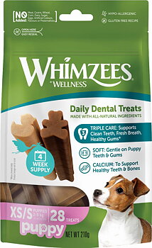 Whimzees Puppy Chew Dentaltugg XS/S 210 g