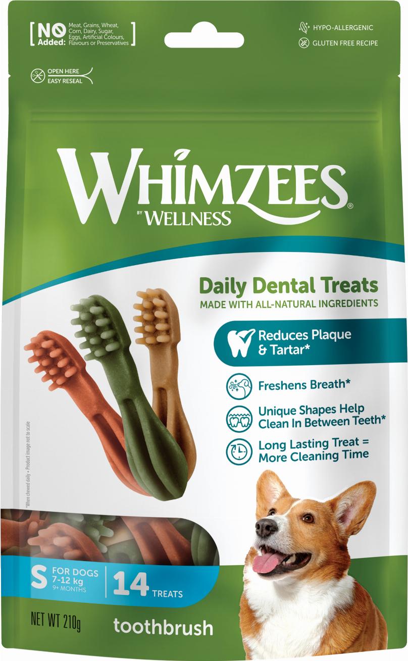 Whimzees Zahnbürste Stern Dental-Kauartikel S 210 g