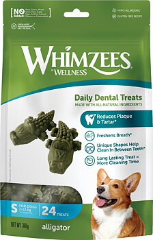 Whimzees Alligator Dental Stick S 360 g