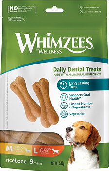 Whimzees Ricebone Dental Chew L 540 g