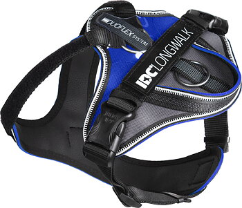 Julius-K9 IDC Longwalk Harness - Blue/Grey